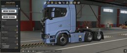 [sideskirts tuning part] Scania NG holland sideskirs toolbox