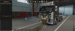 [bull bar tuning part] Scania NG front bumper tow point with weight and integrated Hypro bullbar