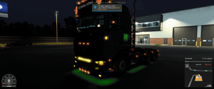 [bull bar tuning part] Scania NG small grill lightbox  