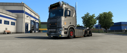 [bull bar tuning part] Scania NG grill ledson lights