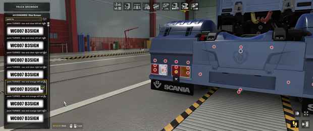 [addon] turned  painted HELLA tail lights