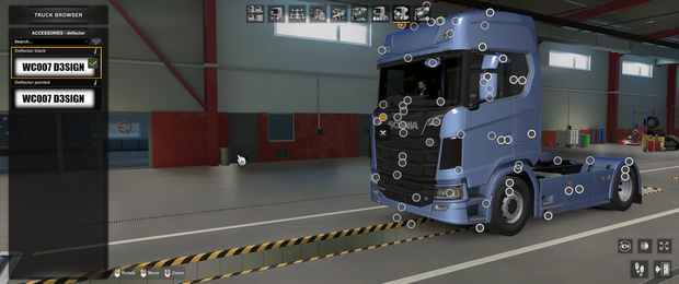 *[deflector tuning part] Scania NG deflectors