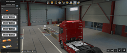 [beacon tuning part]  DAF XD light bar for roof spoiler V1