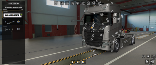 *[deflector tuning part] Scania NG deflectors