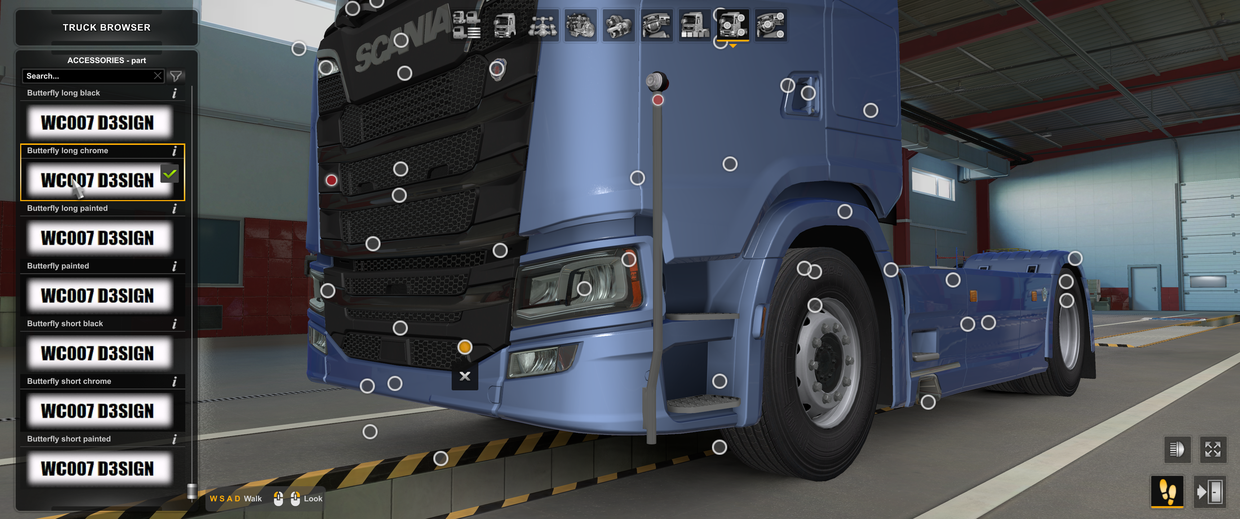 ∞ * [part tuning part] Scania NG Holland Butterfly position part