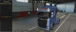 [roof lights tuning part] Scania NG Special nordic style ramp