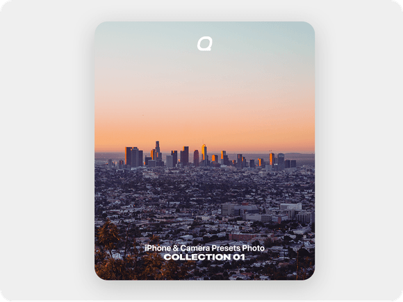 iPhone &amp; Camera Presets Photo - COLLECTION 01