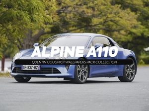 ALPINE A110 WALLPAPERS PACK