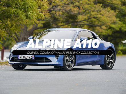 ALPINE A110 WALLPAPERS PACK