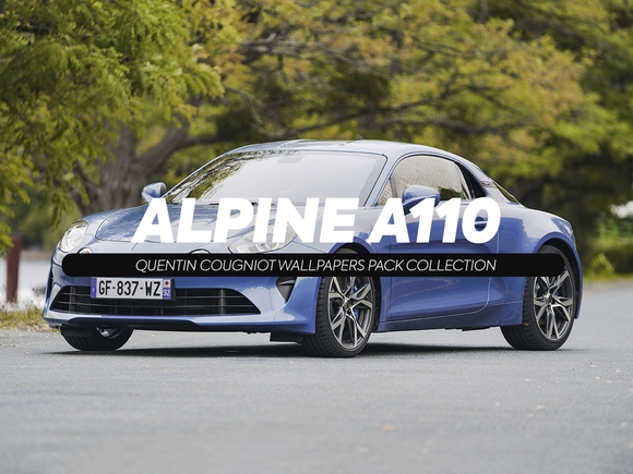 ALPINE A110 WALLPAPERS PACK