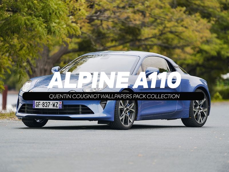 ALPINE A110 WALLPAPERS PACK