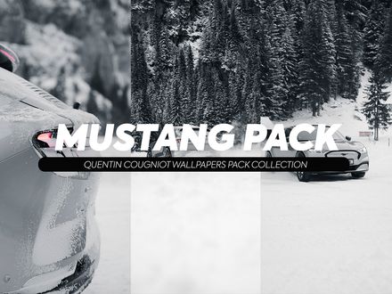 MUSTANG MACH-E ICE XP WALLPAPERS PACK