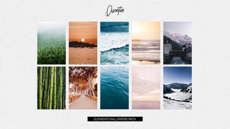 ELEMENTS WALLPAPERS PACK
