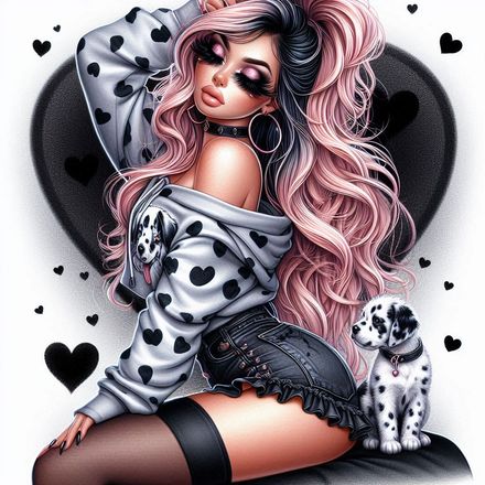 Dalmation 🖤🤍