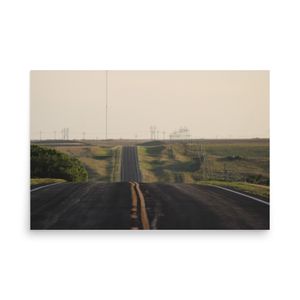 Enhanced Matte Paper Poster of The Road