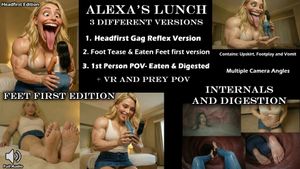 Alexa's Lunch (Giantess Vore + 3 Versions/Digestion + VR)
