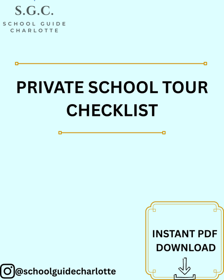 Private School Tour Check List