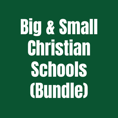 Big and Small Christian Schools Bundle