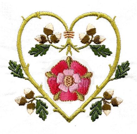 Tudor  Rose Borders