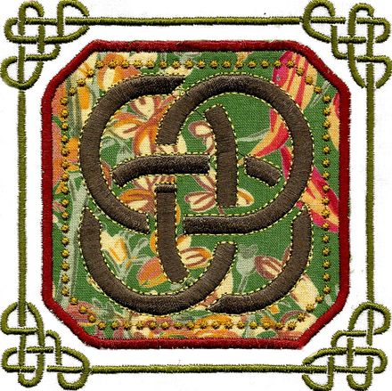 Celtic Applique Quilt Squares