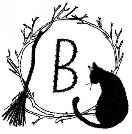Black Cat Monograms