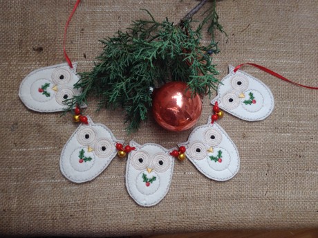 Owl Tree Garland