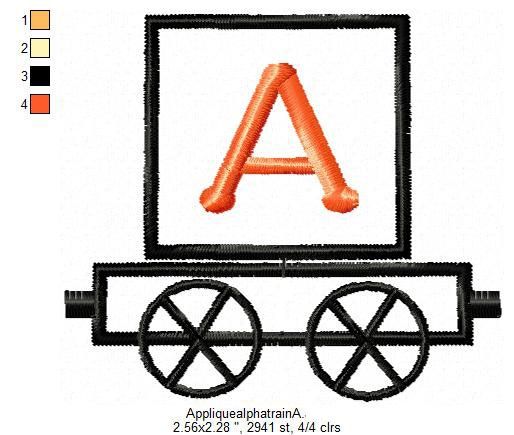 Applique Baby Block Alphabet