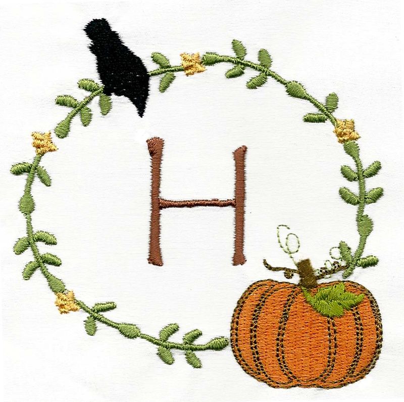 Pumpkin Monograms