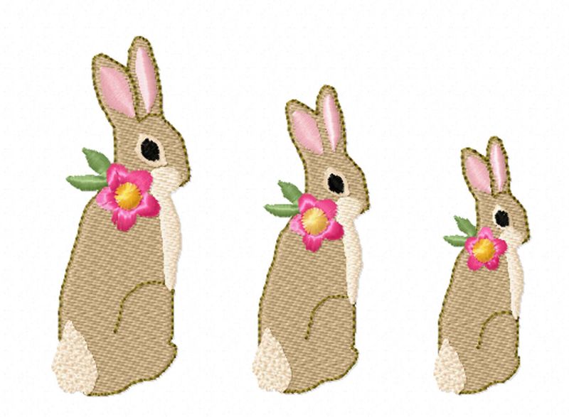 Sitting Bunnies