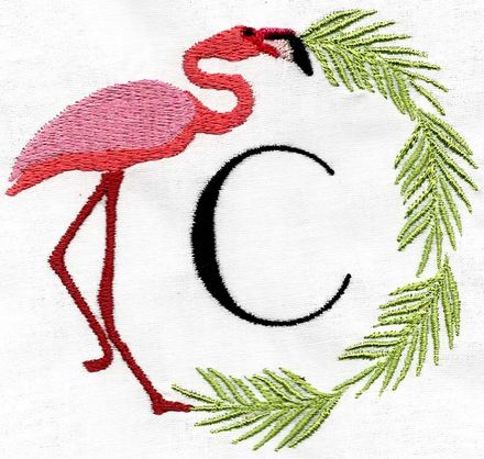 Flamingo Monograms