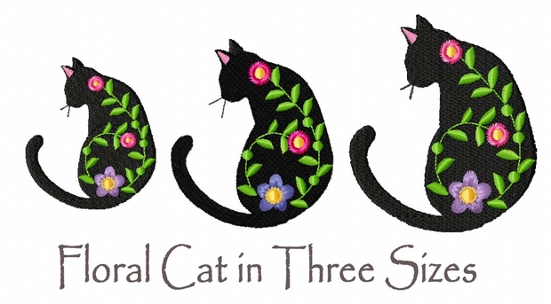 Floral Cat