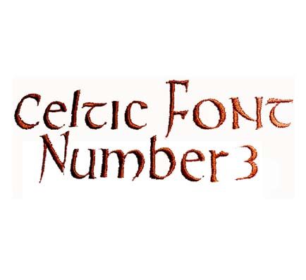 Celtic Font 3