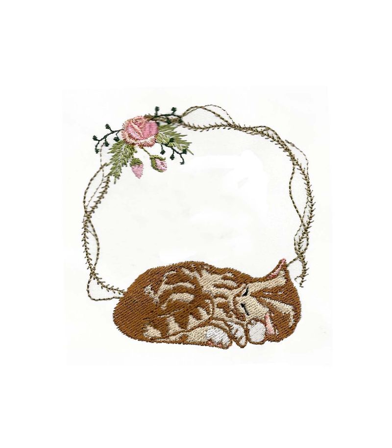 Victorian Cat Frame