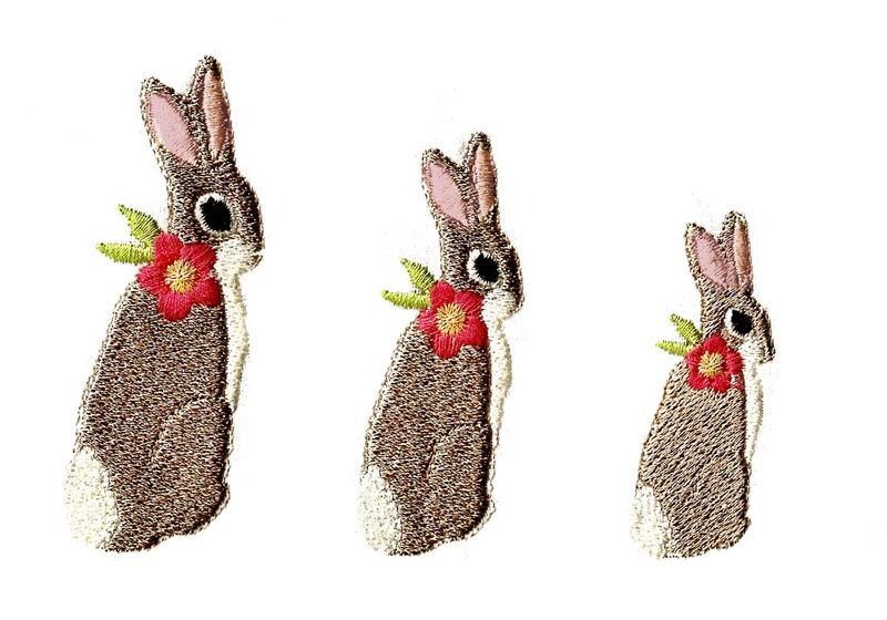Sitting Bunnies