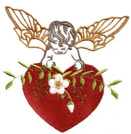 Valentine Cupid 1 in two sizes