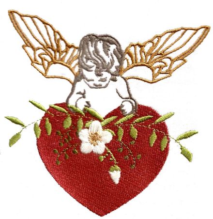 Valentine Cupid 1 in two sizes