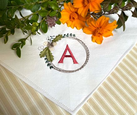 Mini Acorn Monograms
