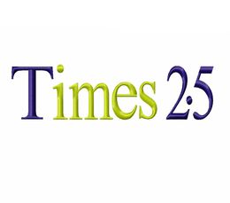 Simple Classy Times Font 2.5"