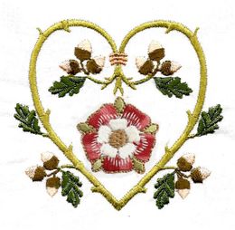 Tudor  Rose Borders
