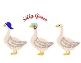 Silly Goose 3" Three geese