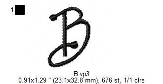 Folk Art Monograms 3 (House)