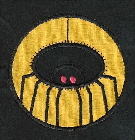 Applique Spider Patches