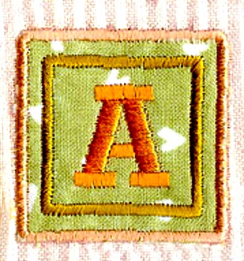 Applique Baby Block Alphabet