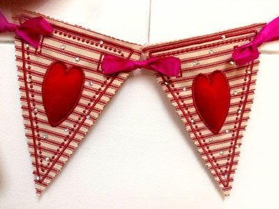 Fat Heart Bunting