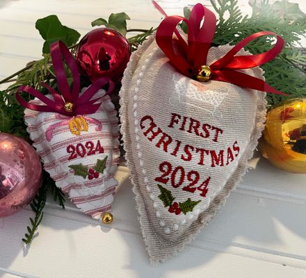 First Christmas Hearts