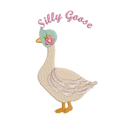 Silly Goose 5" Three geese.