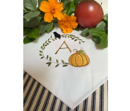 Pumpkin Monograms