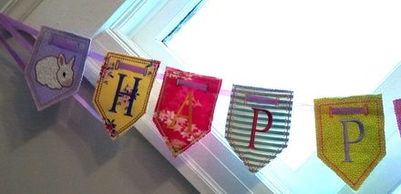 Easter Bunting