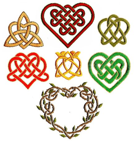 Celtic Heart Knots