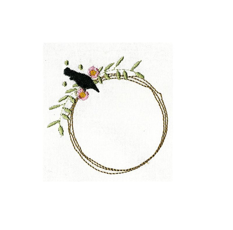 Whimsy Crow Wreath